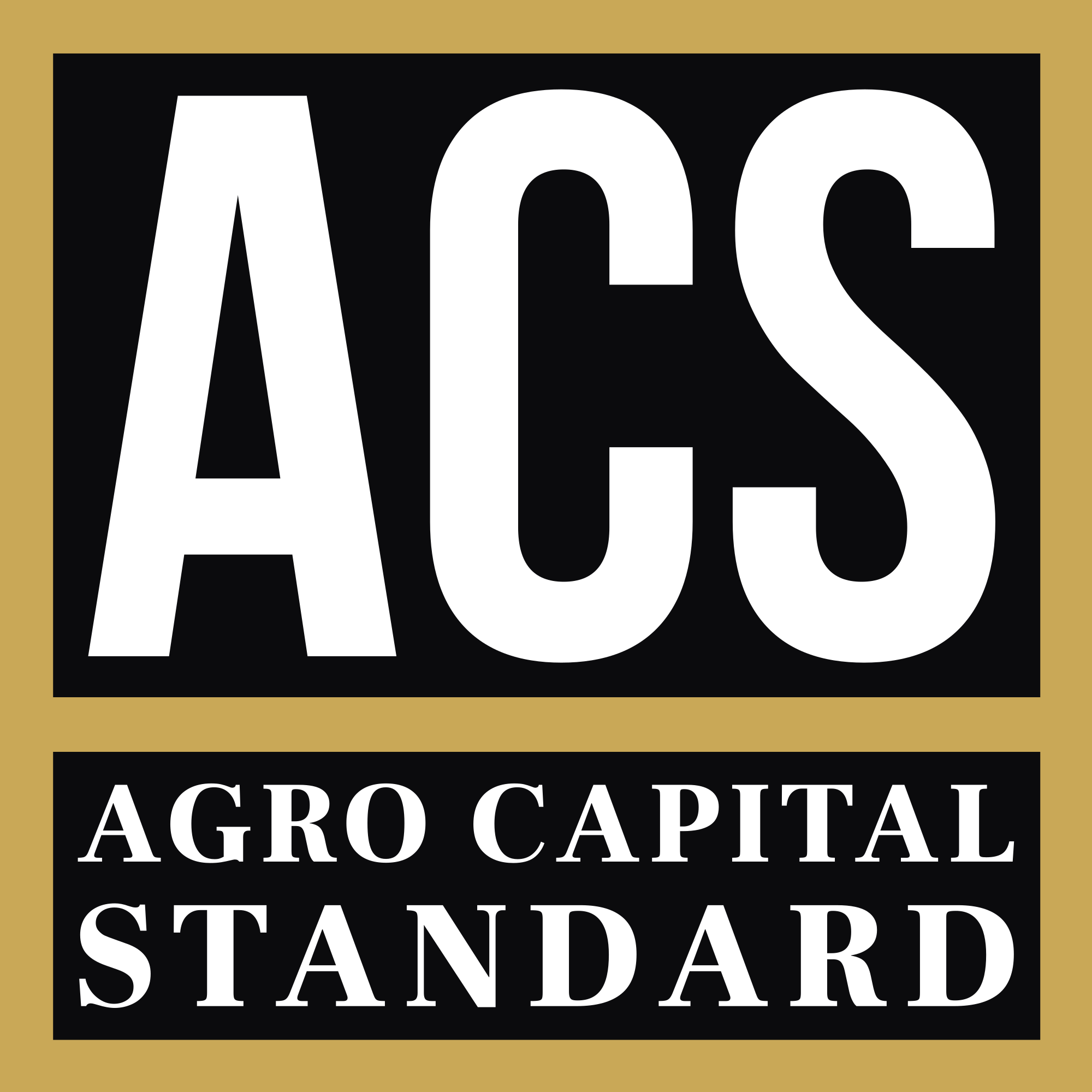 ACS — AGRO CAPITAL STANDARD